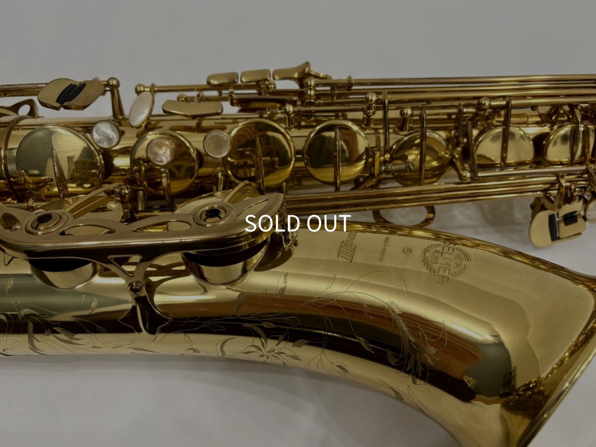 画像12: H.SELMER セルマーTENOR SAX SERIE3 GL Jubilee   w/e(彫刻付) シリーズ3 (12)