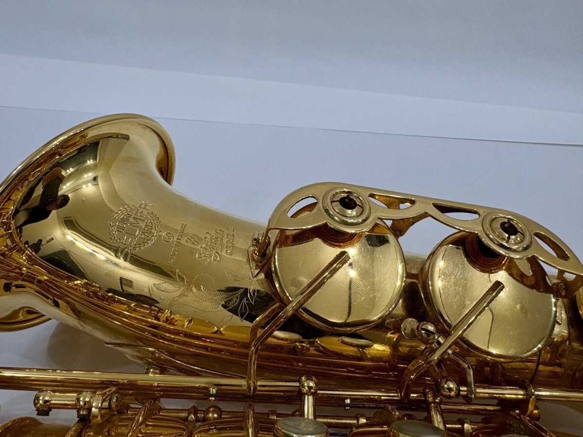 画像13: H.SELMER セルマーALTO SAX SA-80II GP  Jubilee w/e(彫刻付)  シリーズ2　 (13)